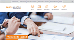 Desktop Screenshot of payrollsolutions.com