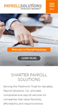 Mobile Screenshot of payrollsolutions.com